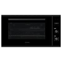 All-Black 10 Function Electric Oven with Digital Display - 900mm