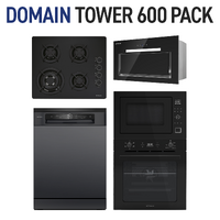 Tower 60cm Kitchen Pack! Cooktop, Oven, Rangehood, Dishwasher