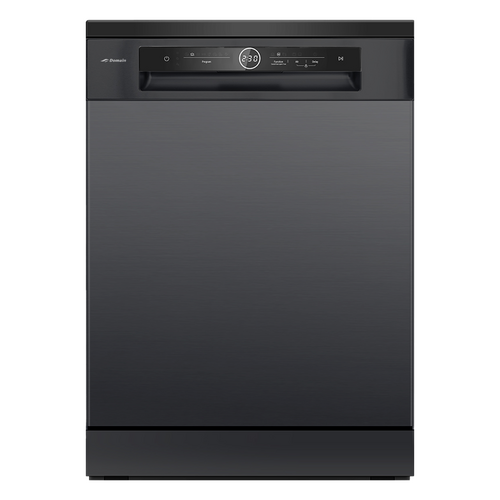 Premium 15 Place Black Stainless Steel Dishwasher - 600mm