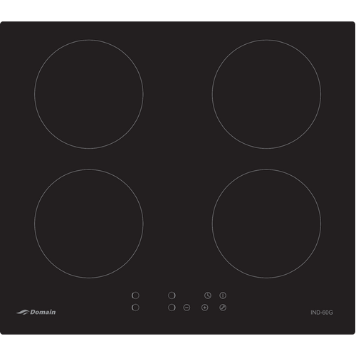 Four Burner Dual-Bridge Induction Cooktop With Touch Controls - 590mm