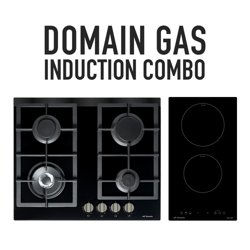 Domain Premium Gas & Induction Cooktop Combo